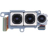Para Samsung Galaxy S20 / S20 5G SM-G980U / G981U versión de EE. UU. JUEGO DE CÁMARA COMPATIBLE (teleobjetivo + gran angular + cámara principal)