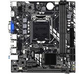 Placa base Lga 1155 compatible con placas base Core I7 / I5 / I3 / Pentium / Celeron Lga1155 Ddr3 M-atx H61-B5 Como se muestra
