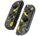 1 par de consola giroscópica de gamepad inalámbrico izquierdo / derecho para Ns Joy Con Sensor Joypad Pika