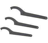 3x llave de gancho de media luna profesional para llave de gancho ajustable C Spanner