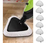 6 piezas H2o Steam Mop Pads Cover Cover Trapo de limpieza lavable de repuesto6417242331627
