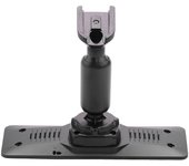 1x Soporte de montaje del panel de la placa trasera del espejo retrovisor interior del automóvil para el coche Dvr negro