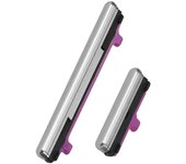 Clappio Botón para Galaxy S10/S10 Plus Power Reemplazo de volumen Blanco