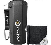 Lavadora portátil limpiadora de bolas de golf, máquina limpiadora de bolas de golf con toalla, los mejores accesorios de golf regalos para el mejor...