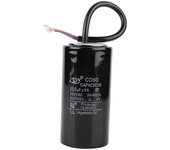 Condensador de arranque CD60 450V 300uf Condensador de arranque del motor de película 50x100mm para el motor de la bomba