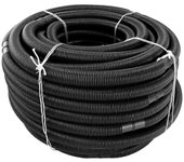 Longitud 6. Limpiador de piscinas 32mm Tubo de extracción de agua Manguera de agua Tubo de repuesto de piscina para Fil Negro