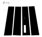 Redkid 4 piezas de puerta de ventana de automóvil B postes de pilar tira de moldura apto para Ford F150 2015 2016 2017 2018 2019 2020 2021 negro ac...