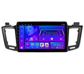 2 Din para Toyota RAV4 2013-2017 Carplay 4G WIFI Android Auto Reproductor de radio para coche Estéreo Coche Multimedia Reproductor de vídeo GPS Nav...