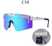 Heyone Gafas de sol polarizadas Gafas de deportes al aire libre Gafas de montar Las gafas son ajustables C10
