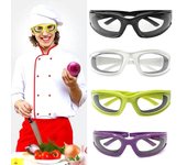 Gafas de cebolla de cocina Corte antidesgarro Cortar los ojos Proteger gafas Negro One Size