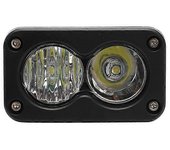 ZK20 Para Sur Ron SurRon Segway Talaria Interruptor de faro White Spot Flood Led Pod Combo Kit Plug N Play Resistente al agua 2PCS Luz blanca