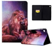 Funda para Samsung Galaxy Tab S6 Lite 10.4 pulgadas patrón de cubierta con función de reposo / activación automática