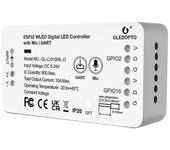 ESP32 WLED Controlador LED con micrófono Micrófono UART Descargar Modos de iluminación dinámica para tiras de luces LED Blanco