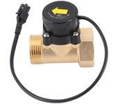 Interruptor de flujo de agua HT-800 Interruptor automático de flujo magnético de baja presión de cobre de alta sensibilidad para calentador de agua...