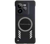 Para Realme GT 7 Pro 5G Case Hard PC Frame Heat Dissipation Phone Cover - Negro Multicolor Black