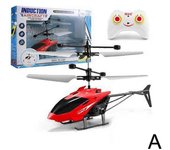 Helicóptero de control remoto para niños USB recargable sensor infrarrojo RC helicóptero no tripulado drone juguetes al aire libre Red