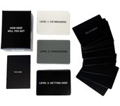 ¿Qué tan profundo irás? Juego de cartas interactivo de conversación profunda Juegos de cartas, divertido juego de fiesta para amigos Por defecto