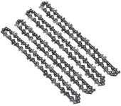 Mini cadena de motosierra de 4 piezas, cadena de sierra guía de 6 pulgadas, paso de 1/4 LP, 37 secciones para motosierra de mano portátil eléctrica...
