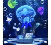 Proyector de luz nocturna del océano, proyector Galaxy para niños para el dormitorio, proyector de estrellas de nebulosa con cable USB, lámpara de ...