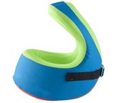 Chaleco de natación para niño Flotadores inflables portátiles de piscina anillo de natación azul S