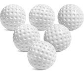 Tinor Pelotas de golf de repuesto para niños pequeños y niños pequeños - Para juegos de golf Little Tikes - Paquete de 6 | Pelotas de golf de plást...