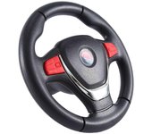 Controlador de conducción universal S9088 S2388 S2588 Piezas de repuesto Cochecito de coche infantil Coche eléctrico Volante de juguete Negro
