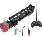 Juguetes del camión de la volquete RC, modelo de juguete del camión del niño del control remoto 1:48 Juguetes del modelo del transportador de la si...