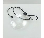 2 parches oculares transparentes Protección transpirable después de la cirugía ocular