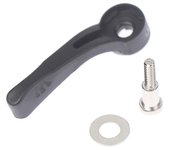 3/4pcs Clipper eléctrico Hair Trimmer Blade Ajuste de la palanca Parte del tornillo Washer Nut para Wahl 8148/8159 Hair Clipper 3pcs negro