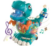 Juguetes para bebés recién llegados Juguetes de dinosaurios que caminan gateando con juguetes de luz musicales para juguetes sensoriales para bebés...