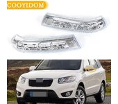 Luz intermitente del espejo retrovisor para Hyundai Santa Fe 2010 2011 2012 Para Veracruz ix55 2007-2012 Repetidor intermitente indicador LED Izqui...