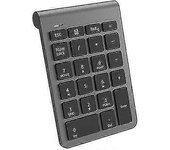 Teclado numérico Bluetooth, teclado inalámbrico portátil de teclado numérico Bluetooth de 22 teclas con espacio libre múltiple