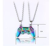 Collar Magnético Controlador de Juego Pareja Pad de Juego Consola A Juego Colgante para Amigos San Valentín' Multicolor Style D