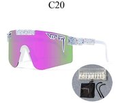 Heyone Gafas de sol polarizadas Gafas de deportes al aire libre Gafas de montar Las gafas son ajustables C20