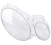 Cubierta del faro delantero derecho Pantalla de luz delantera para E CLASS W211 E240 E200 02-08 Headlight Lens Co Transparente