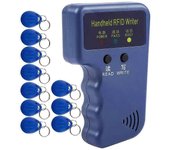 Copiadora duplicadora de la grabadora del escritor del lector RFID de mano de 125KHz, programador del clonador de la tarjeta de identificación de l...