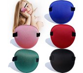 5pcs parche ocular, parches oculares súper suaves, parche ocular médico ajustable para adultos y niños, parches de ojo vago de ambliopía para ojos ...
