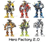 Secc Hero Factory Star Warrior Bionicle Bloques de construcción Furno Evo Robot Combinado Robot Modelo Ladrillos Juguetes Para Niños Regalos de Nav...