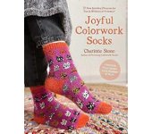 Calcetines Joyful Colorwork de Charlotte Stone Libro de bolsillo