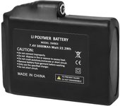 Batería recargable de iones de litio de 7,4 V y 3000 mAh