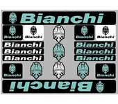 3M Pegatinas para cuadros de bicicleta MTB Calcomanías para bicicletas de carretera Pegatinas para bicicletas Accesorios para bicicletas Verde Bianchi