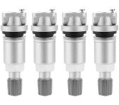 Sensor de presión de neumáticos de válvula de neumático TPMS de 4 piezas para Siemens VDO Peugeot