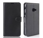 Estuche de cuero con billetera de piel Litchi para Samsung Galaxy Xcover 4s / Xcover 4 G390F Negro Style A Samsung Galaxy Xcover
