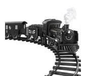 Juguetes para adultos Juego de tren de vapor Juego de tren eléctrico Juego de tren de juguete de árbol de Navidad Juego de tren ferroviario Juego d...