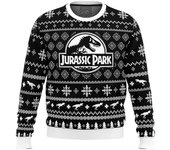 DUqi Ética De La Clonación Jurassic Park Feo Regalo De Ropa De Navidad Papá Noel Jersey Hombres 3d Sudadera De Otoño E Invierno Cremallera EL-088 A...