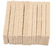Pastillas de freno de bicicleta estática Almohadilla de arrastre de resistencia de fieltro de lana para girar pastillas de freno de bicicleta Par d...