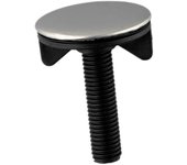Tapa del orificio del grifo Acero inoxidable Fregadero de cocina Orificio del grifo Tapón tapón Tapón Tapa del lavabo Accesorios de baño de 45 mm H...