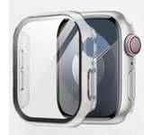 Para Apple Watch Series 10 Cubierta de PC con caja de reloj de 46 mm con protector de pantalla de 0,3 mm Transparente