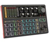 Cambiador de voz tarjeta de sonido mezclador de sonido placa de sonido k300 tarjeta de sonido para transmisión en vivo