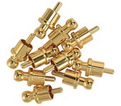 10 piezas de enchufe RCA chapado en oro, enchufe de cortocircuito, conector de fono, conector de blindaje RCA, enchufe Prot